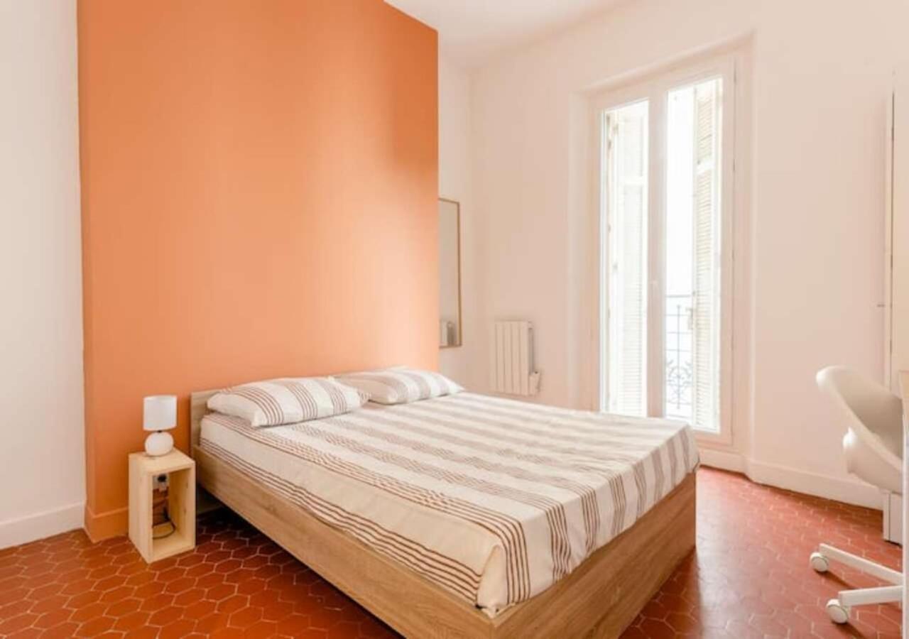 Charmantes chambres privées dans appartement en hypercentre - Marseille Longchamp Exterior foto